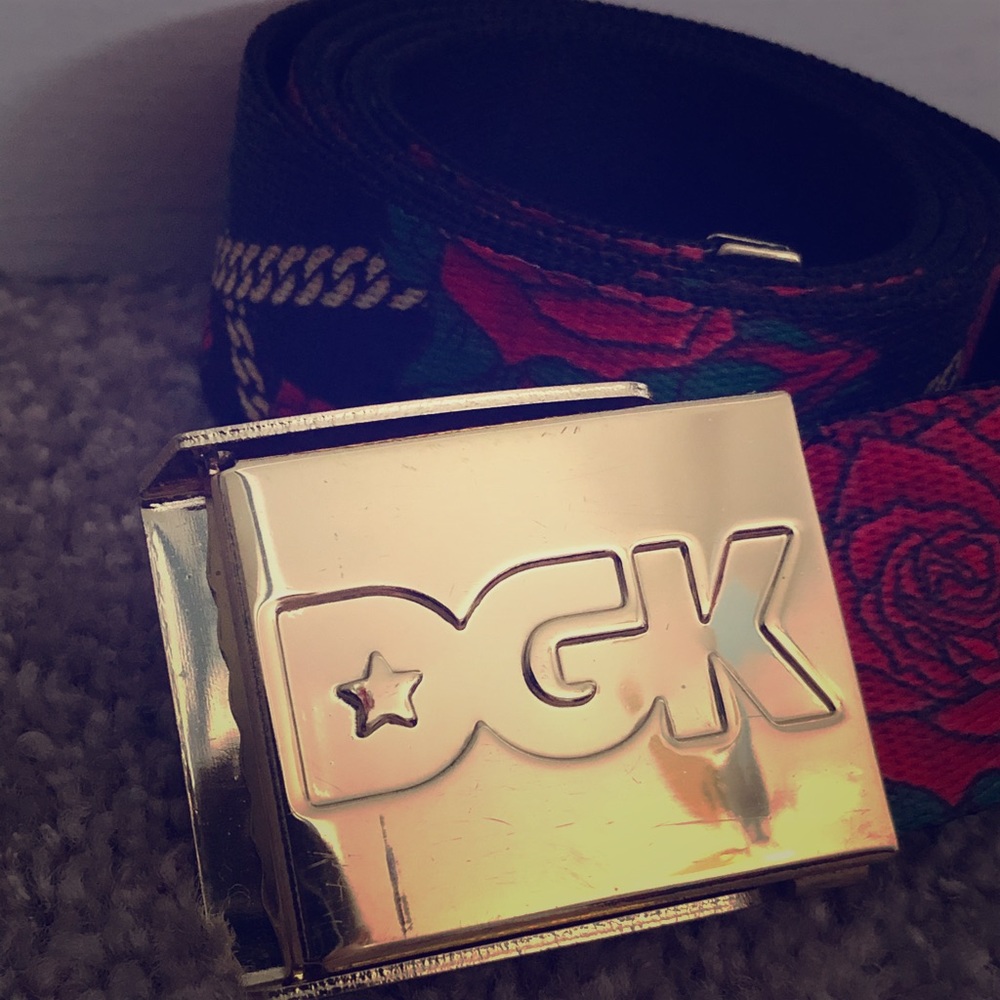 DGK Lavish Scout Black Web Belt